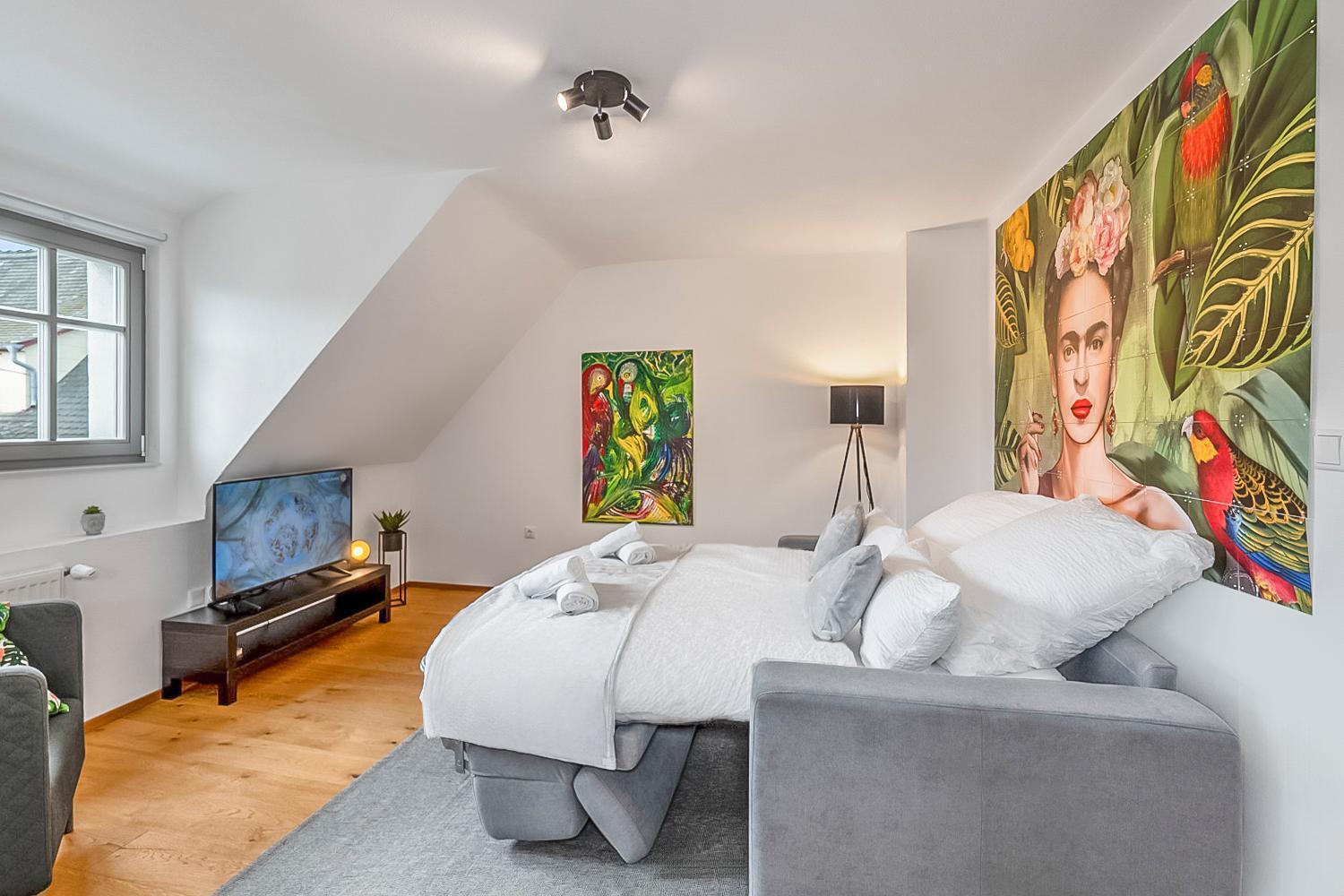 Namaste Homes - Ferienwohnung Mit Dachterrasse Bad Windsheim Eksteriør bilde